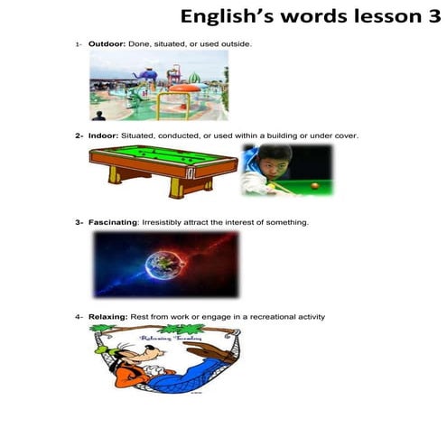 Vocabulary words III