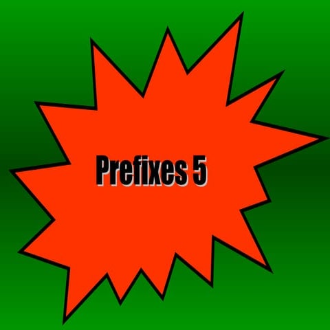 Vocab week ppt #5 prefixes dif equi dis epi de | PPT