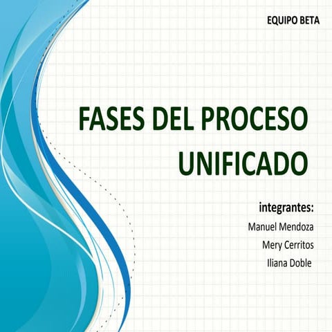 Fases del Proceso Unificado