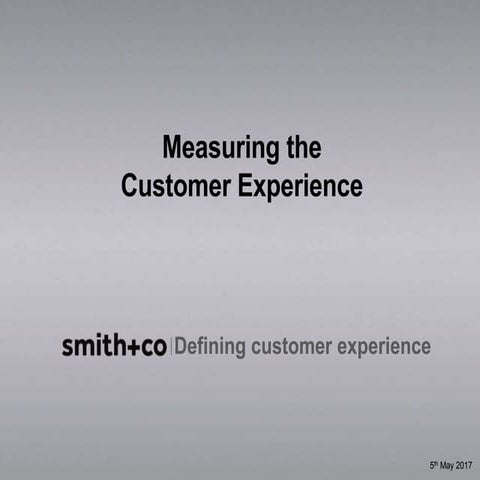 Voice of the Customer review by smith+co