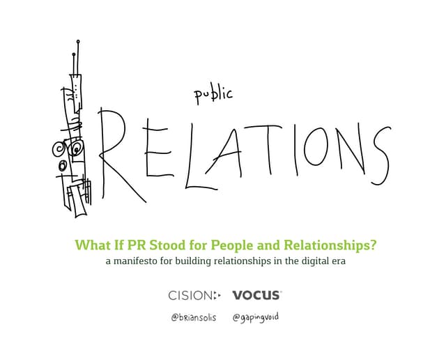 What If PR Stood for People and Rel...