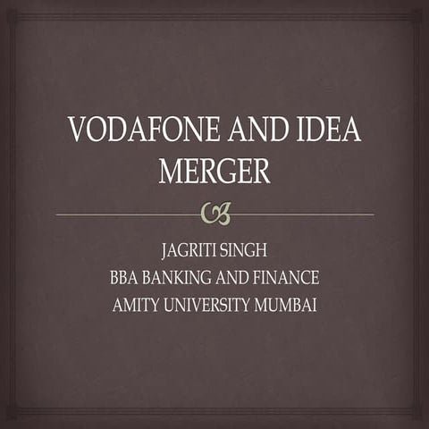 Case study on merger of Vodafone and Idea (VI).pptx