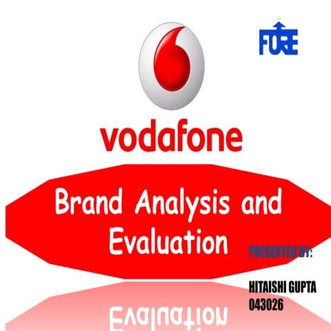 Vodafone Brand Analysis