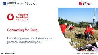 Presentació de Oisin Walton al MWC