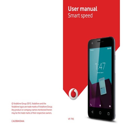 Vodafone Smart speed 6 Manual / User Guide