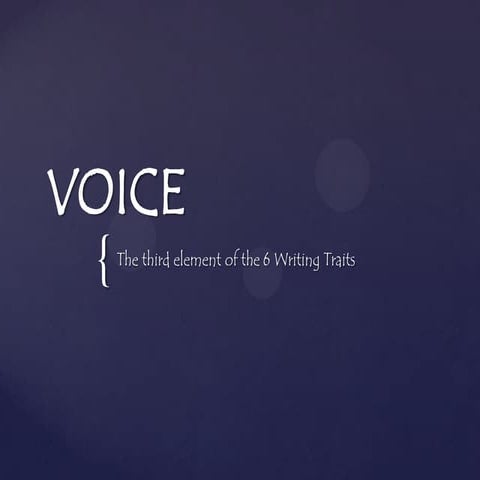 Voice
