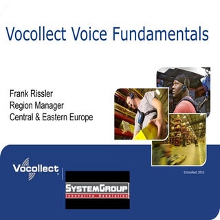 Vocollect Voice Fundamentals