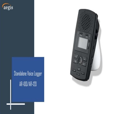 Voicelogger Standalone 1 Port Aegis