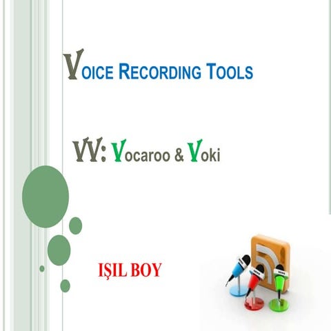 VOICE RECORDING TOOLS