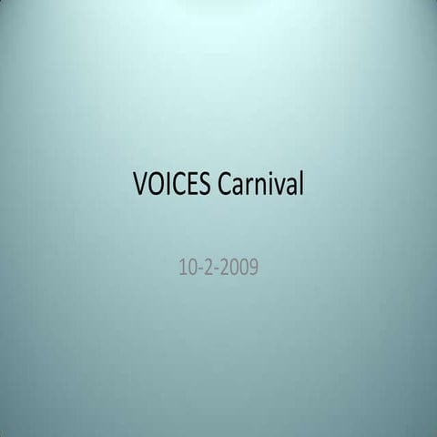 Voices Carnival