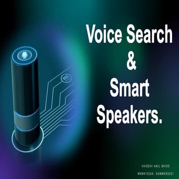 Voice search & Smart Speakers- Digital Digest 2_vaidehibhide