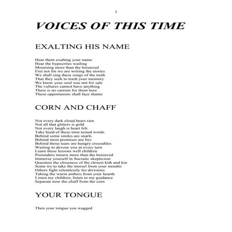 Voices of this_time[poetry]