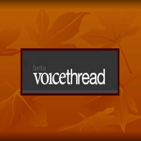 Tutorial voicethread | PDF