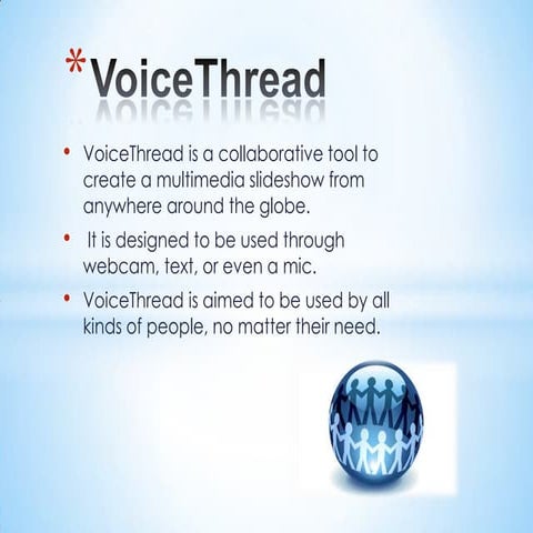 Voice thread