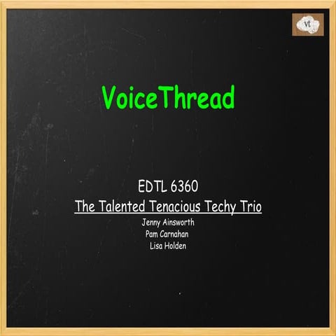 Voice thread