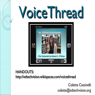 Voice Thread For Education