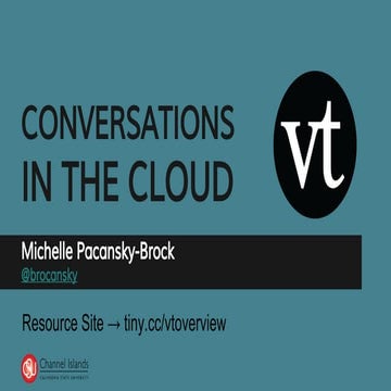 VoiceThread: Conversations in the Cloud