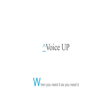 Voice Up
