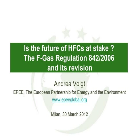 Voigt EPEE - 15th European Conference CSG