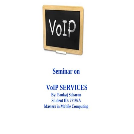 VOIP services