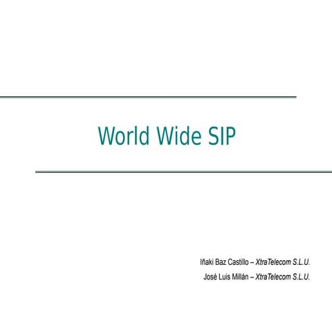World Wide SIP