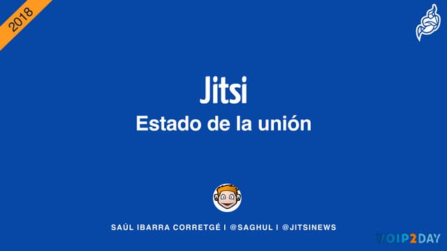 Jitsi: Estado de la Unión (2018)