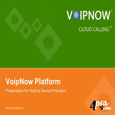 Voipnow Platform For Sp