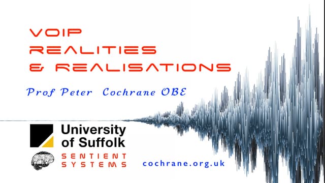 Voip realities and realisations 