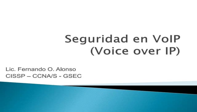 Voice OVER IP