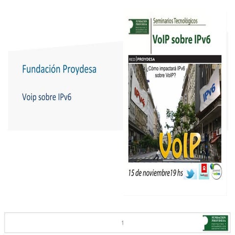 VoIP sobre IPv6