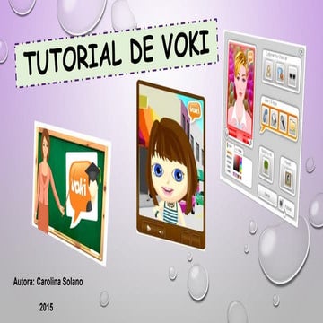 Tutorial Voki 
