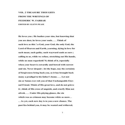 Vol. 2 treasure thoughts