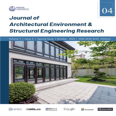 Journal of Architectural Environment & Structural Engineering Research ...