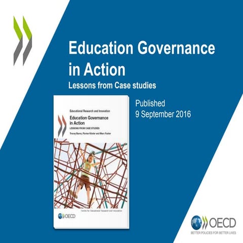 Education Governance in Action  - Lessons from Case studies