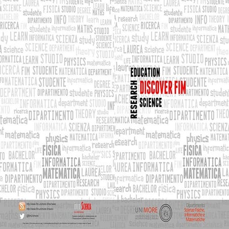 Volantino Diprtimento FIM Unimore