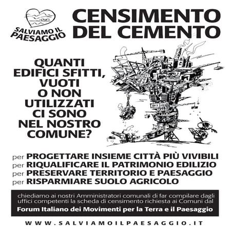 Volantino promozione censimento edilizio