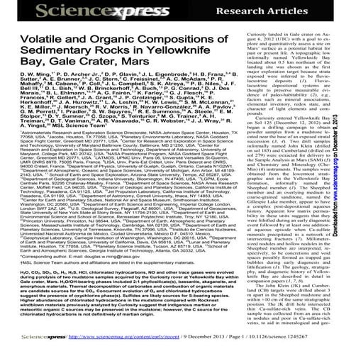 Volatile and organic_composition_of_sedimentary_rocks_in_yellowknife_bay_gale...