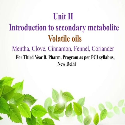 Volatile oils.pptxddddddddddddddddddddddddddd