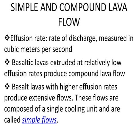Volcanic products (1)