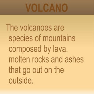Volcano and more