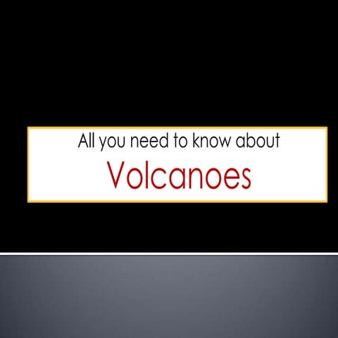 Volcanoes
