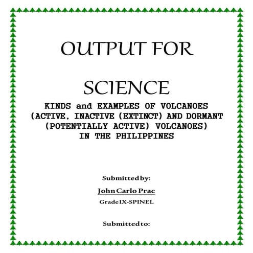 Volcanoes in the Philippines