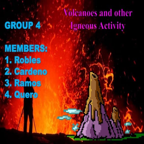 Volcanoes and other igneous activity
