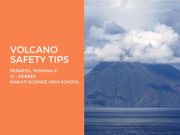 VOLCANO SAFETY TIPS