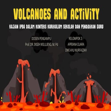 Volcano Science Educational Presentation