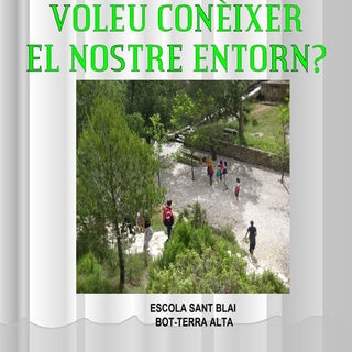 Coneixeu el nostre entorn