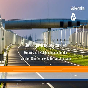 Volker infra kennissessie relatics   informatiemanagement tender - definitiev...