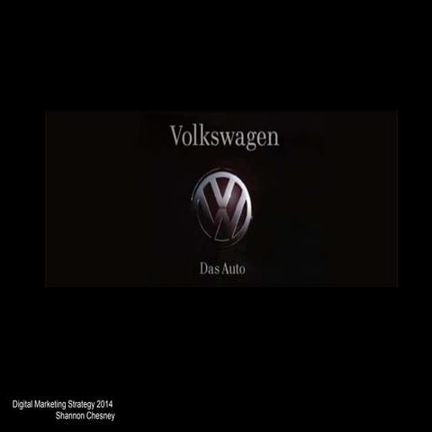 Volkswagen Full Digital Strategy | PPTX