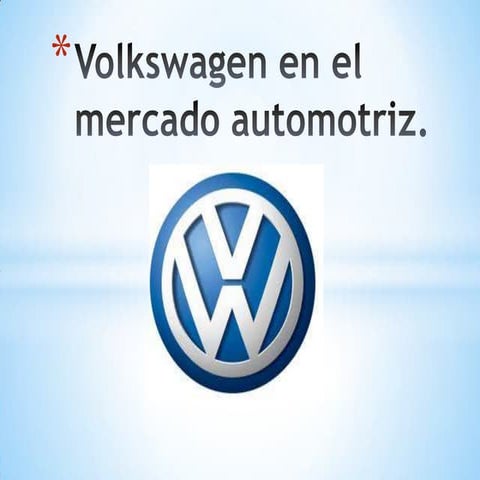 Volkswagen presentacion protocolo