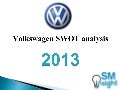 Swot анализ volkswagen